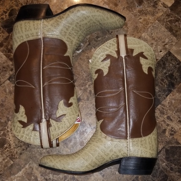 Vintage Women's 70's Tony Lama Boots - Picture 3 of 5